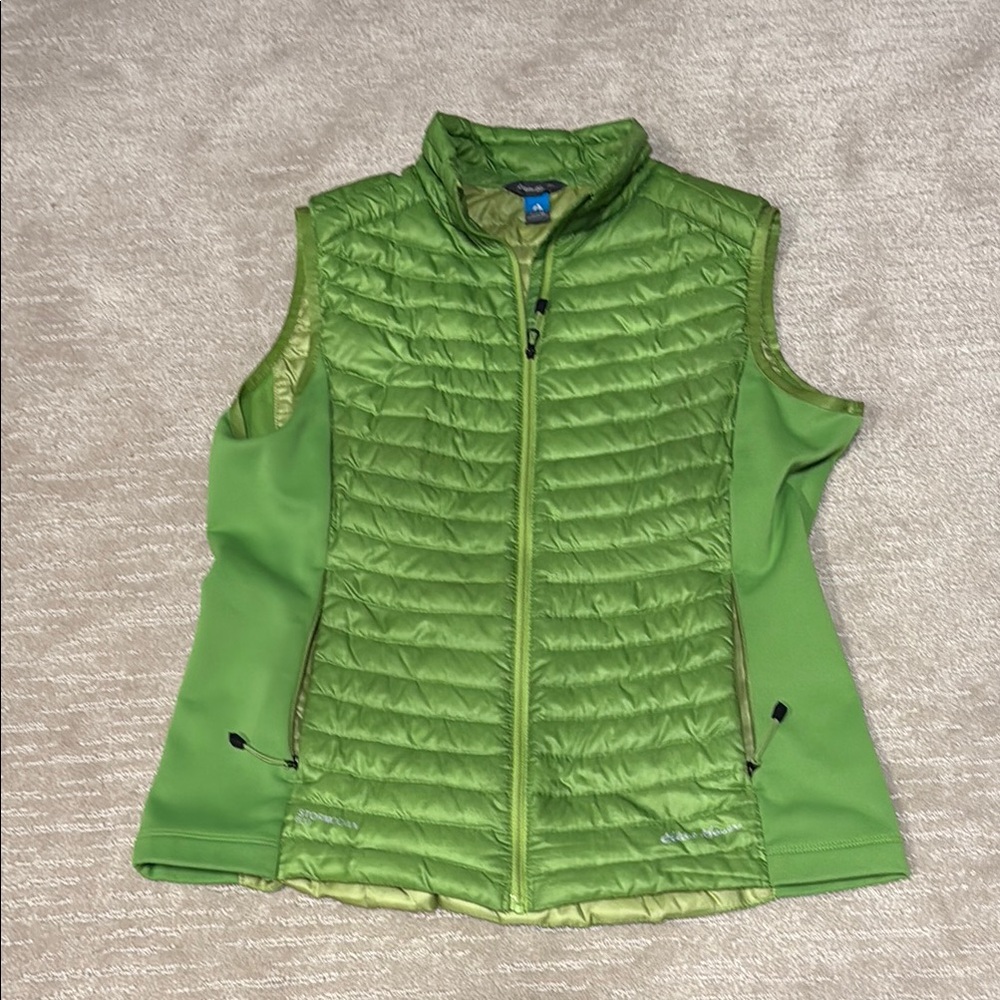 Eddie Bauer Green Women's Puff Vest
